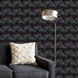ArtzFolio Printed UV-Resistant Anti-Bacterial Abstract Triangles Peel & Stick Wallpaper-39