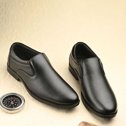 Butello Men Leather Slip-On Shoes-image-7