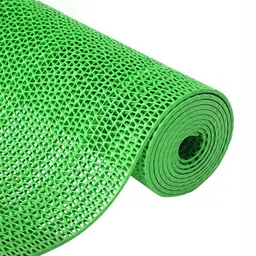 Myntra Elegant Homes Green Pattern 110 GSM Bath Rugs-image-91