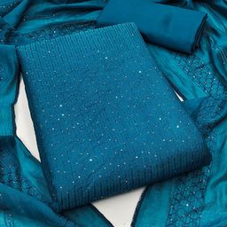 Maroosh Striped Embroidered Sequinned Unstitched Dress Material-image-96