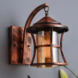 homesake Contemporary Copper Metal and Glass Wall Sconces-picture-39