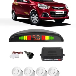 PKNA0946 White Car Reverse Parking Sensor with LED Display 4 Sensor PKNA0946 Parking Sensor-picture-12