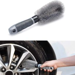 Alloy Cleaner Brush, Tire Rim Hub Washing for All Cars Truck Bikes Washing 1 ml Wheel Tire Cleaner-image-48