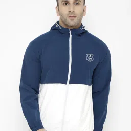 PERFKTU Colorblock Men Wind Cheater-image-4