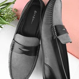 Mast & Harbour Men Round Toe Penny Loafers-image-71