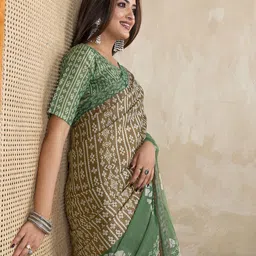 GULKEE FAB Tissue Saree-image-28