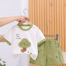 StyleCast x Revolte Boys Printed Short Sleeves T-shirt With Shorts-picture-30