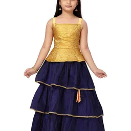 Muhuratam Ready To Wear Silk Lehenga Choli-image-82