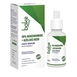 BAKE 10% Niacinamide & Azelaic Acid Serum For Acne, Acne Scars & Dark Spots-30ml-image-3
