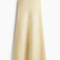 H&M Women Flared Knitted A-Line Maxi Skirt-picture-39