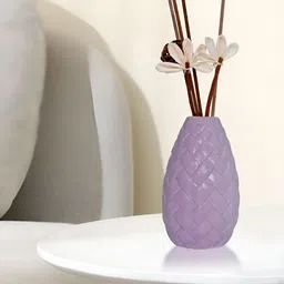 Cortina Purple Textured Ceramic FlowerVase-image-62