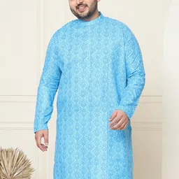SOJANYA PLUS Men Bandhani Printed Kurta-image-30