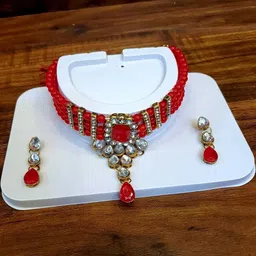 Anouk Women Red Jewellery Set-69