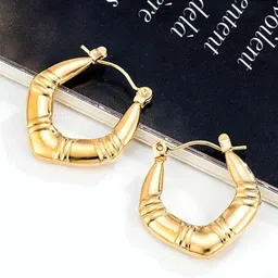 SALVE Contemporary Hoop Earrings-54
