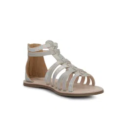 Bata Girls Open Toe Gladiators Flats-40