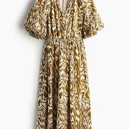 H&M Balloon-Sleeved Dress-picture-5