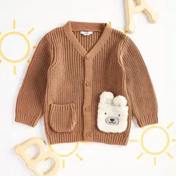max Boys Cable Knit Cardigan-image-62