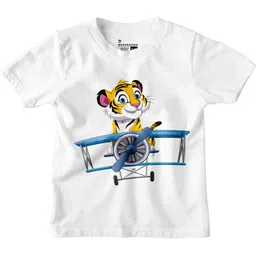 BonOrganik Boys Printed Applique T-shirt-35