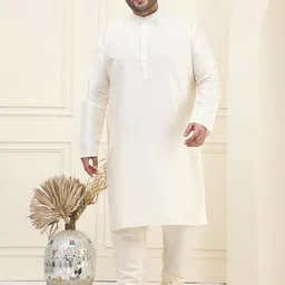 SOJANYA PLUS Men Regular Kurta with Churidar image 1