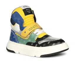 Saint G Round Toe Leather Sneakers-picture-30