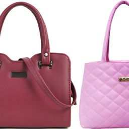 reprox Women Maroon, Pink Messenger Bag-picture-6