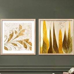 walllane Floral Wall Art With Frame Home Decor Wall Painting For Living Room Office Bedroom-picture-9