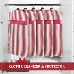 Kuber Industries Maroon Set of 6 Regular Multi-Utility Organisers image 2