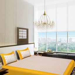 E Elma Unisex Yellow Bedsheets-image-78