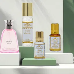Menjewell Women Set Of 4 Eau De Perfume Gift Set-5