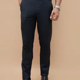 CODE by Lifestyle Men Printed Tapered Fit Chinos Trousers-image-74