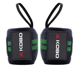 KOBO Set Of 2 Weightlifting Wrist Support Straps-picture-43