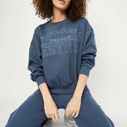 max Women Alphanumeric Printed Long Sleeves Sweatshirt-picture-31