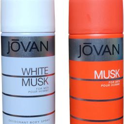 1 WHITE MUSK AND 1 MUSK (PACK OF 2) Deodorant Spray-For Men-14