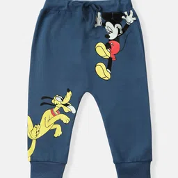 Nautinati Infants' Cotton Disney Printed Jogger Style Track Pants-17