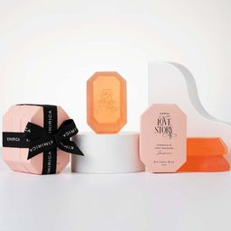 Kimirica Set Of 3 Luxury Jasmine Clear Soap- 250 g Each-15