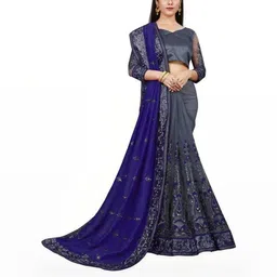 GAVUBAA Multicoloured Art Silk Mysore Silk Sarees-picture-28