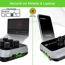 ultraprolink Wireless Karaoke Mixer with Dynamic Microphone (Black) image 3