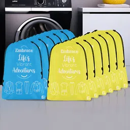 Aura Yellow Set of 6 Water Resistant Multi-Utility Organisers-128