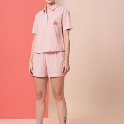 Chemistry Women Striped Night suit-image-40
