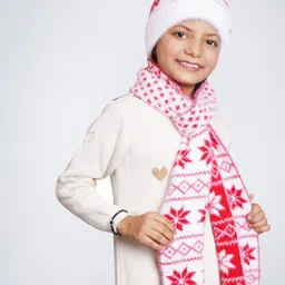 Bharatasya Girls Woollen Beanie-image-47