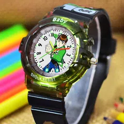 Shocknshop Girls Printed Dial & Straps Analogue Watch 336 Ben10 Black-picture-9