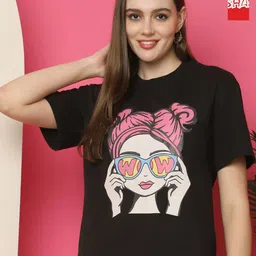 Dreambe Women Printed T-shirt-picture-32
