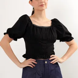 Beyond Pink Pure Cotton Top With Palazzos Co-Ords-image-49