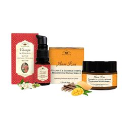 HERBS & GREENS Set Of 2 Vitamin C Moisturizer 50 g & Varnya Anti-Aging Serum 10 ml-29