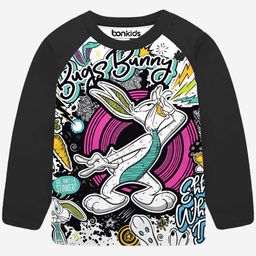 BONKIDS Boys Printed Drop-Shoulder Sleeves Applique T-shirt-image-60
