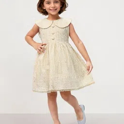 Toonyport Floral Peter Pan Collar Fit & Flare Dress-image-44