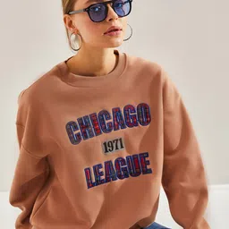 BIANCO LUCCI Women Graphic Printed Sweatshirt-image-81