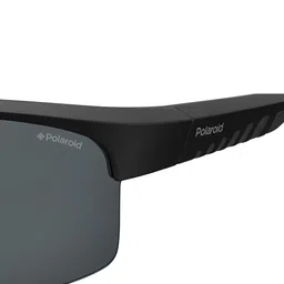 Polaroid Men UV Protected Lens Rimless Rectangle Sunglasses image 3