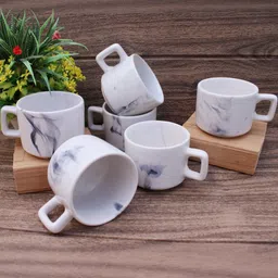 laghima jadon Multicoloured Printed Ceramic Glossy Cups Set of Cups and Mugs-15