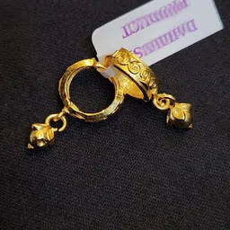 Anshenterpris Gold-Plated Circular Hoop Earrings-23